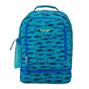 NWT Bentgo Kids 2-in-1 Backpack & Insulated Lunch Bag - Sharks